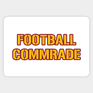 Football Commrade - white 2 Sticker